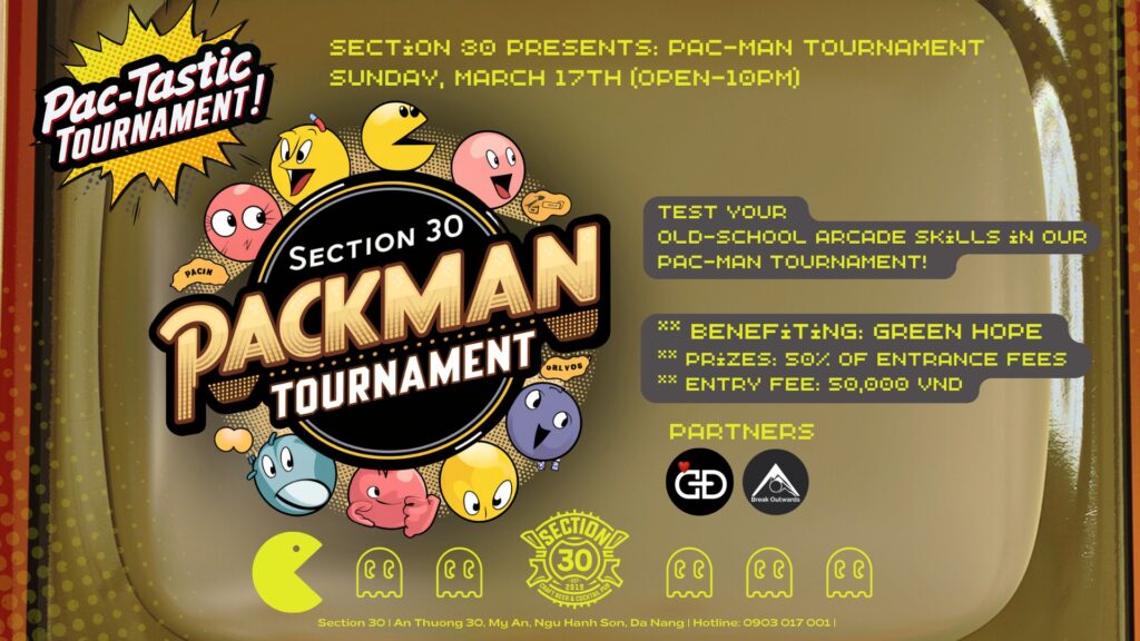 Pac-Mania Pac-Man Tournament at Section30