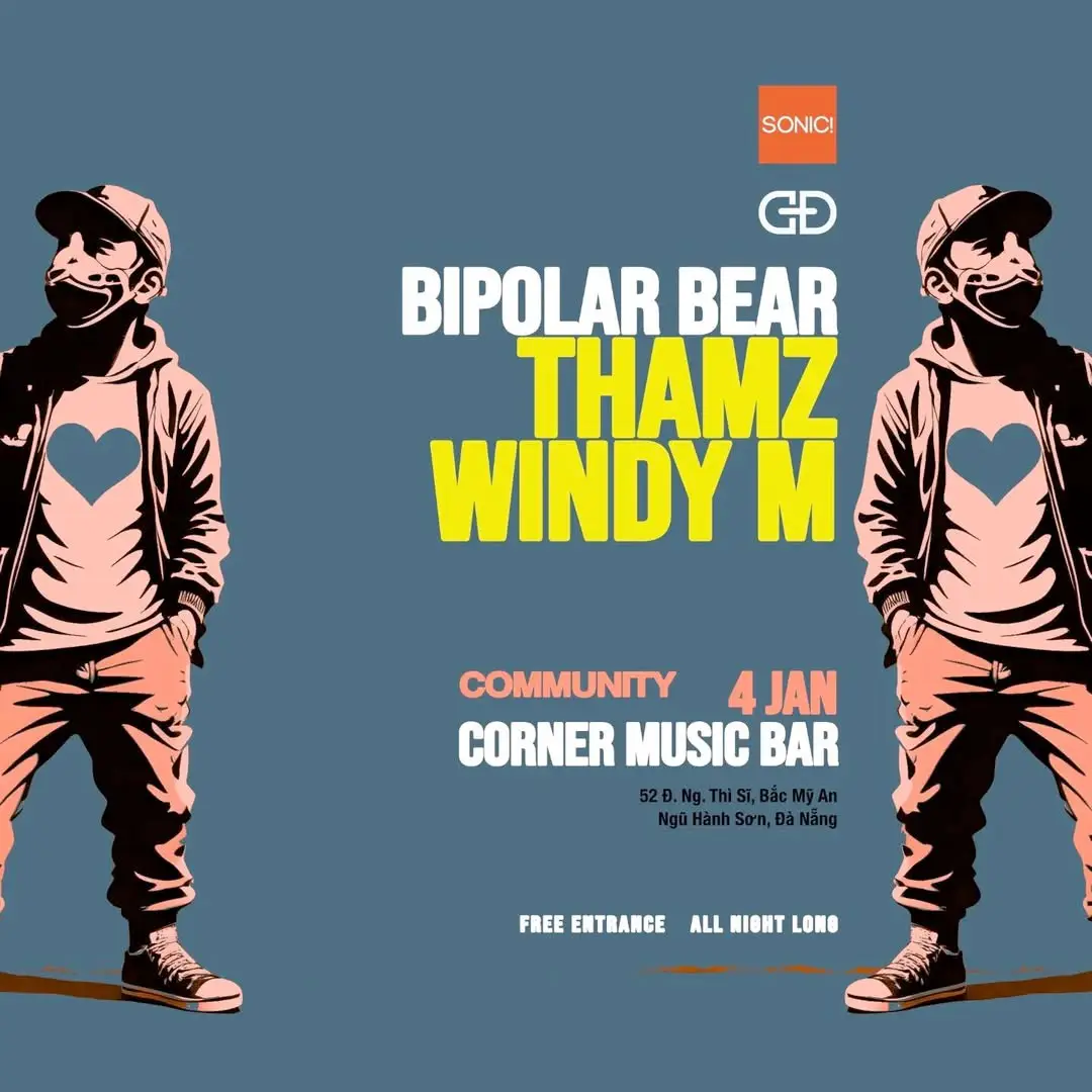 Community at Corner Music Bar with BIPOLAR BEAR, THAMZ and WINDY M