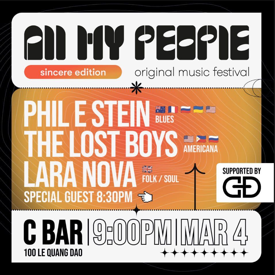 ALL MY PEOPLE at C Bar