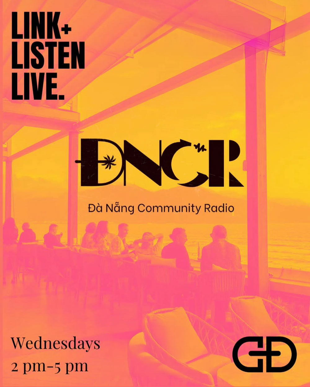 Da Nang Community Radio at The Roof in Da Nang, Vietnam
