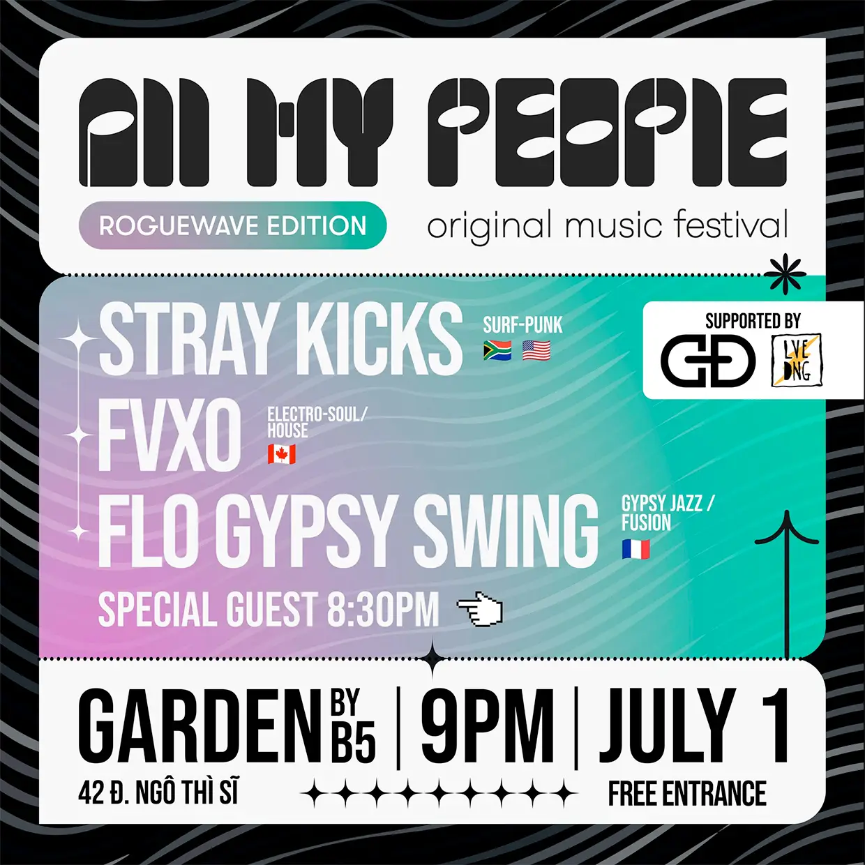 All My People Original Music Festival - Roguewave Edition