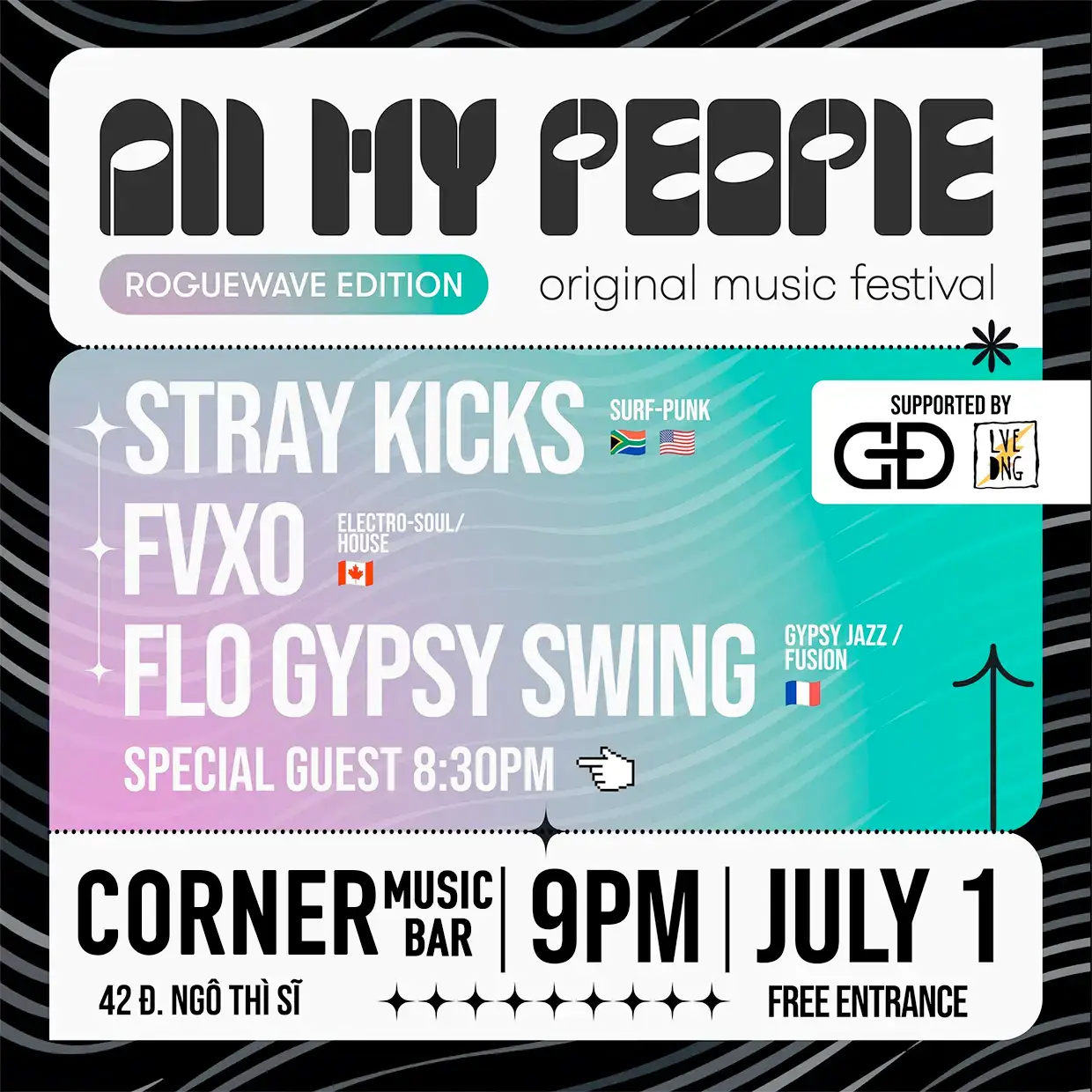 All My People Original Music Festival - Roguewave Edition