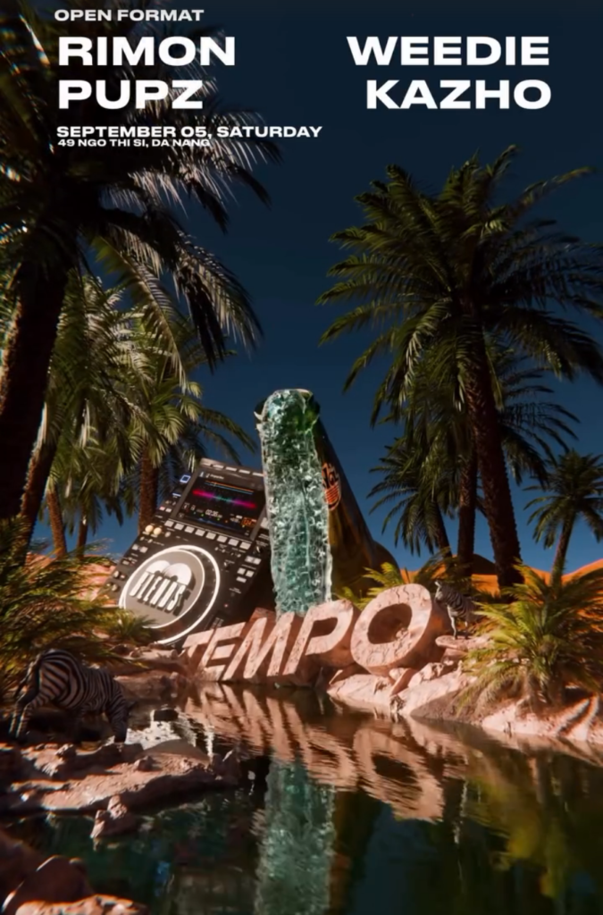 Blends Tempo with RIMON, PUPZ, WEEDIE, KAZHO