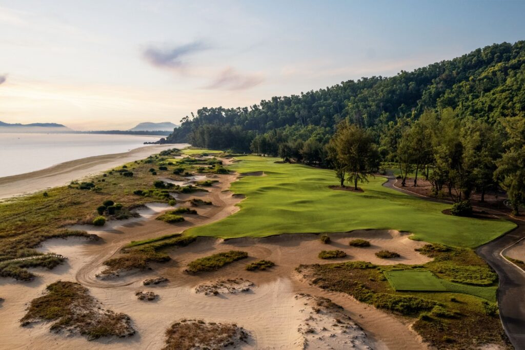 Laguna Golf Lang Co championship course on the coast