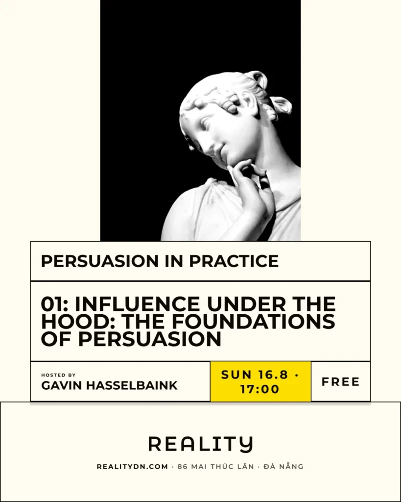 Persuasion in Practice at REALITY