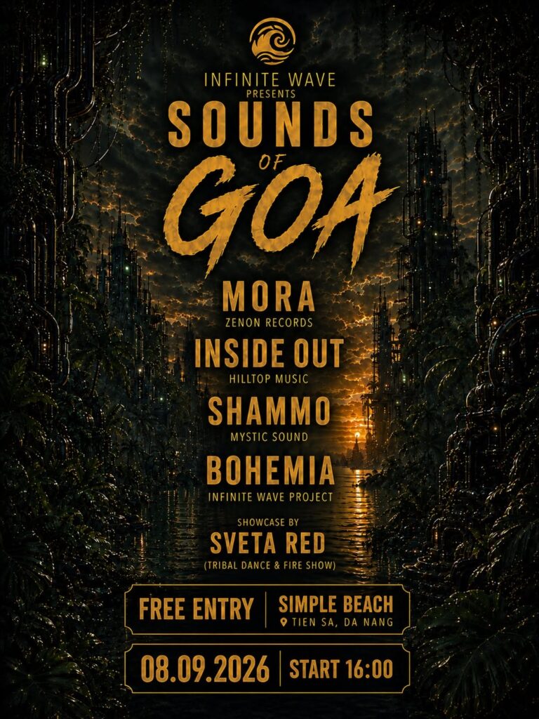 Sounds of Goa with MORA, INSIDE OUT, SHAMMO, BOHEMIA, SVETA RED