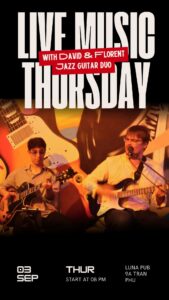 Lunapub Live Music with David & Florent