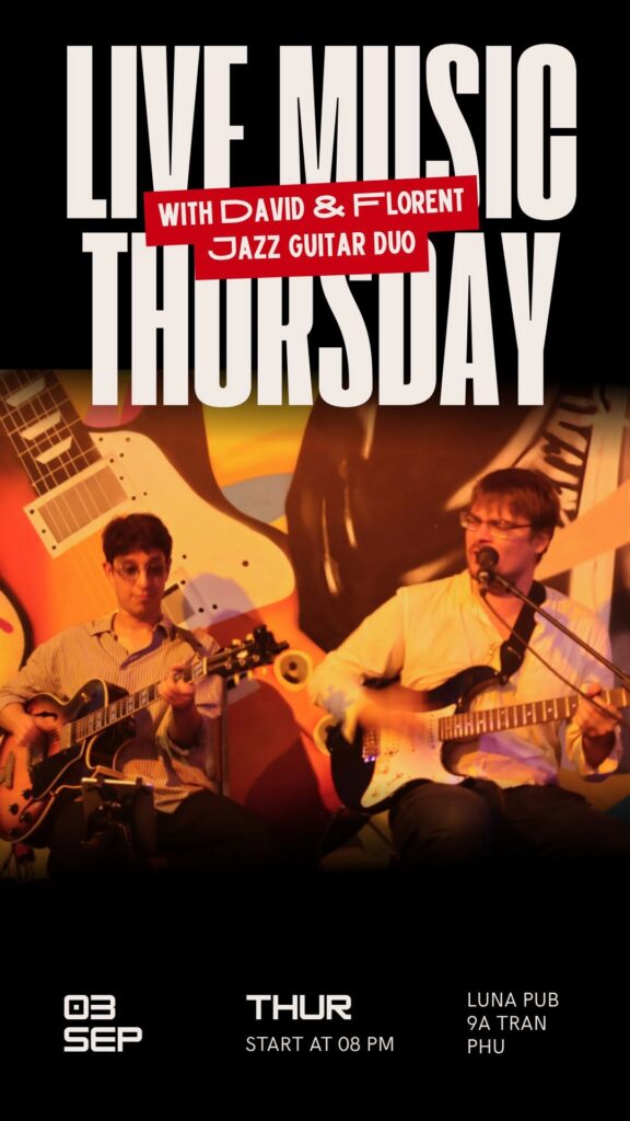 Lunapub Live Music with David & Florent